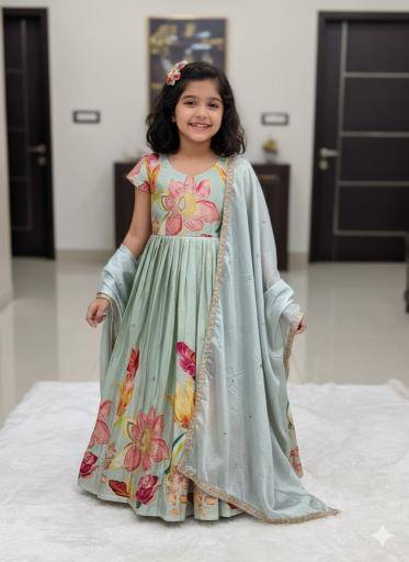 NEW LAUNCING KIDS GOWN Wholesale clothing dealers in India